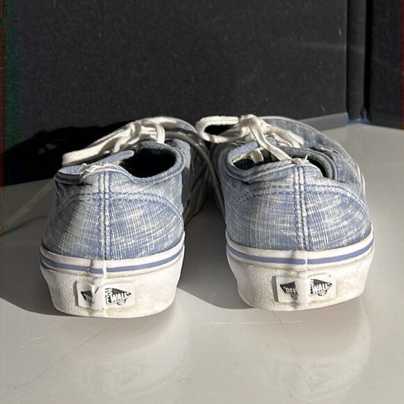 Classic Vans Unisex Blue Jean Style Sneakers - Timeless Style! Size 7.5 - Picture 6 of 14